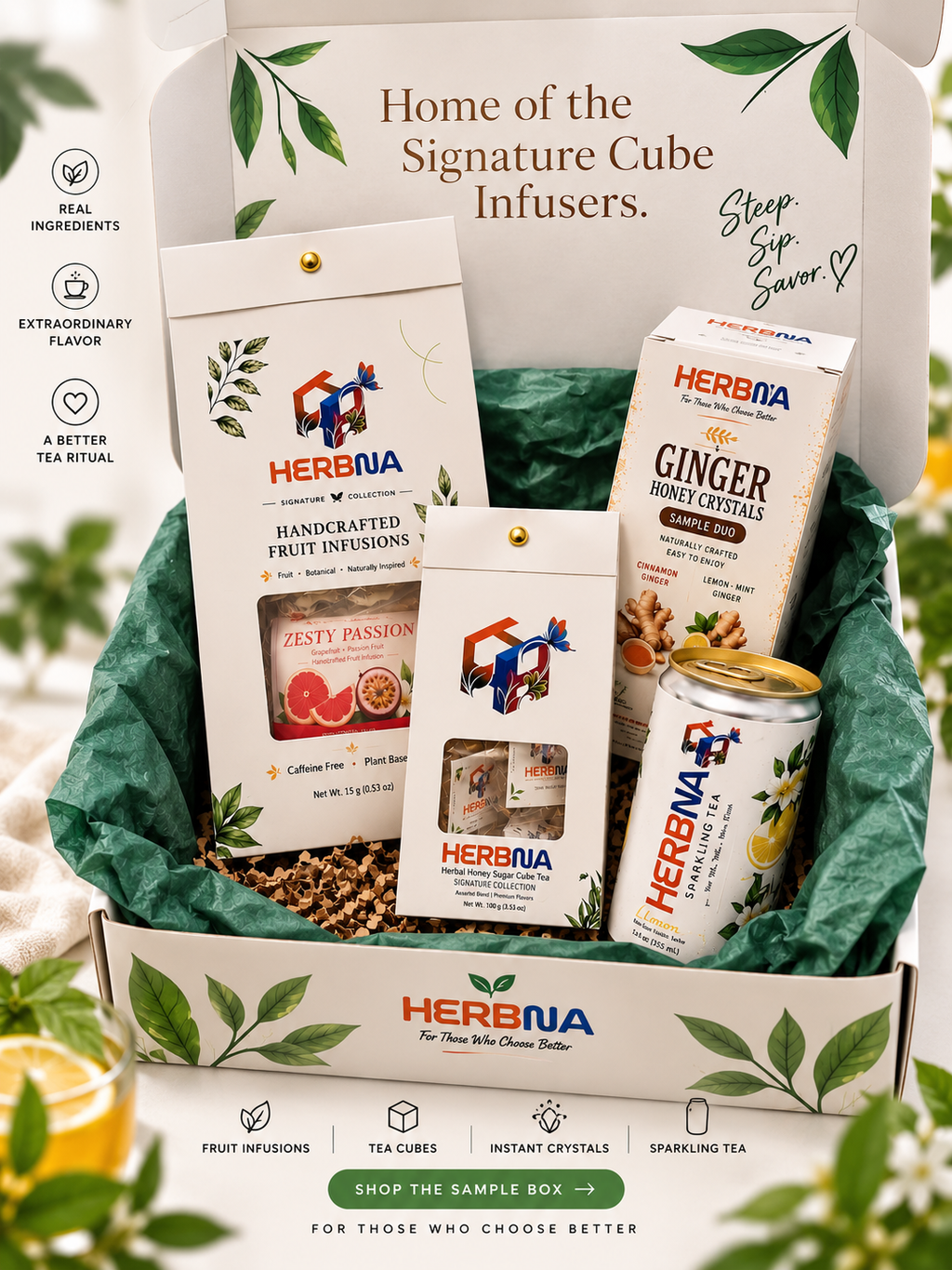 HERBNA Founding Sample Box